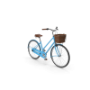 Blue Sky City Bike with Basket