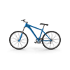 Light Blue Trekking Bike