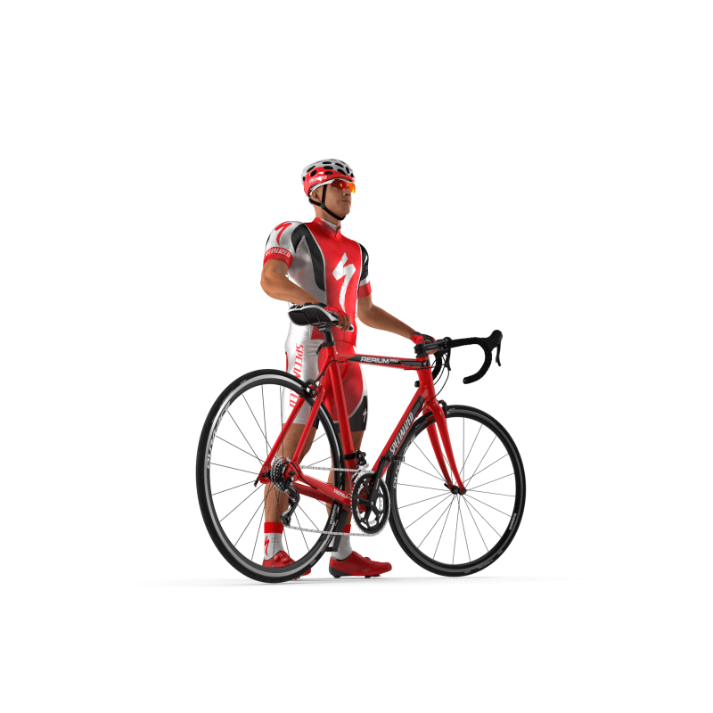 Red Racing Bike