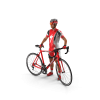 Red Racing Bike