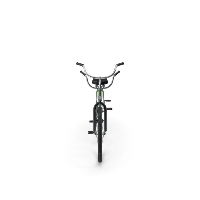 Green Tandem Bike